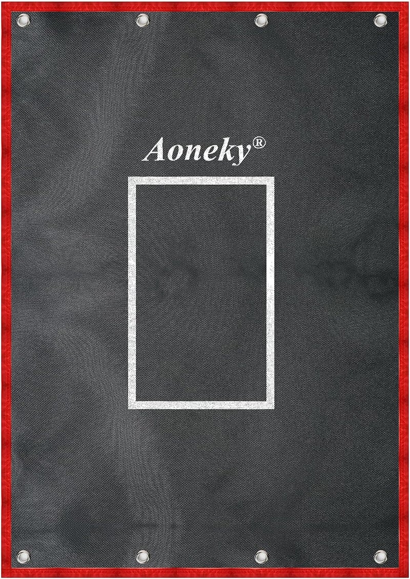 Aoneky 4x6ft Strike Zone Training Backdrop for Youth Baseball/Softball - Batting Cage Backstop - Image 1